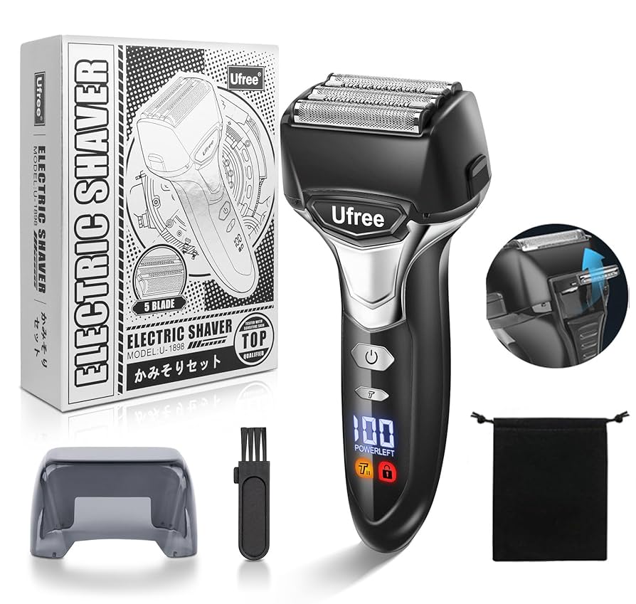 Amazon | TCELL 電動シェーバー 5枚刃 往復式 電気シェーバー